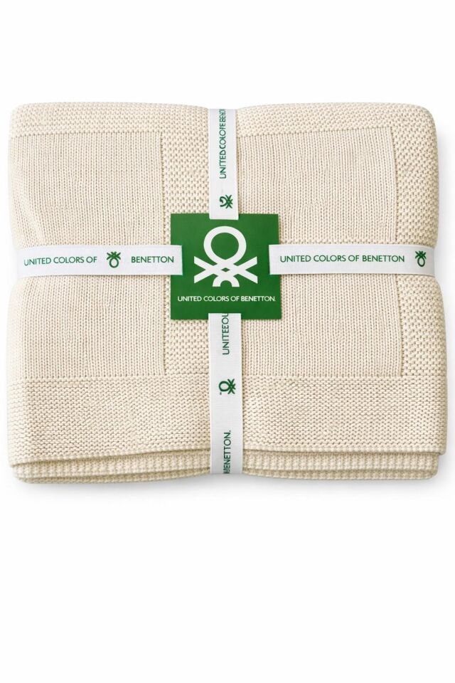 Benetton Battaniye Ekru