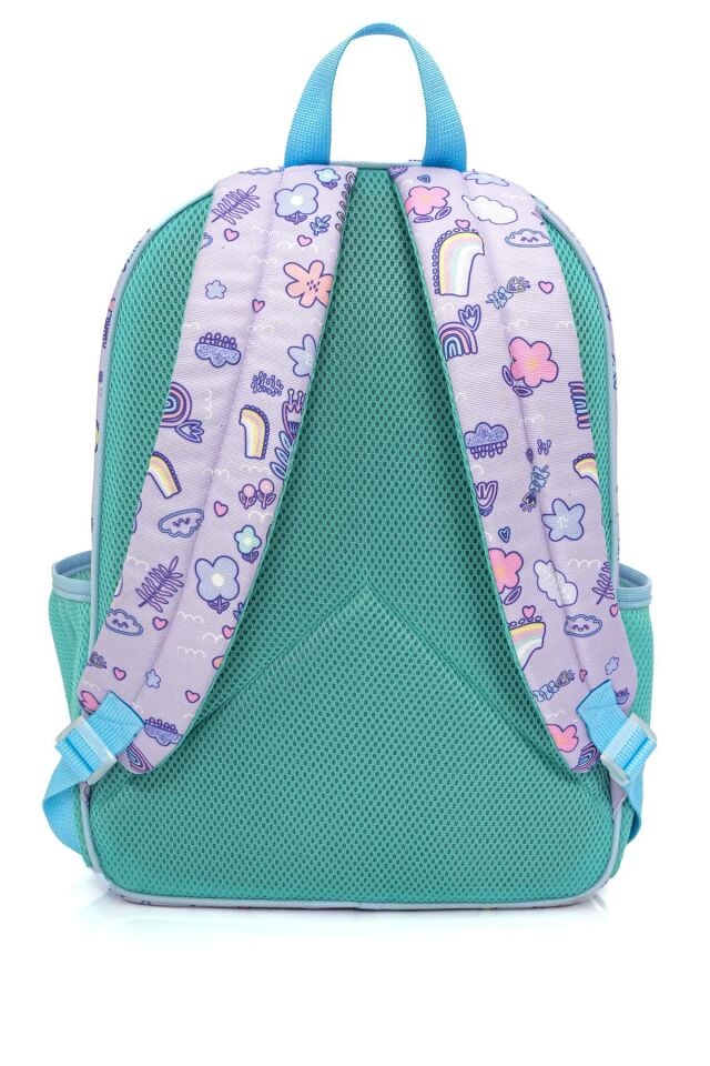 Benetton Kız Çanta Seti 3'lü Mor