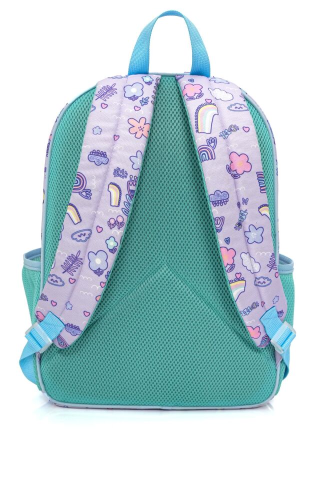 Benetton Girls' Bag Set, 3 Pieces, Purple