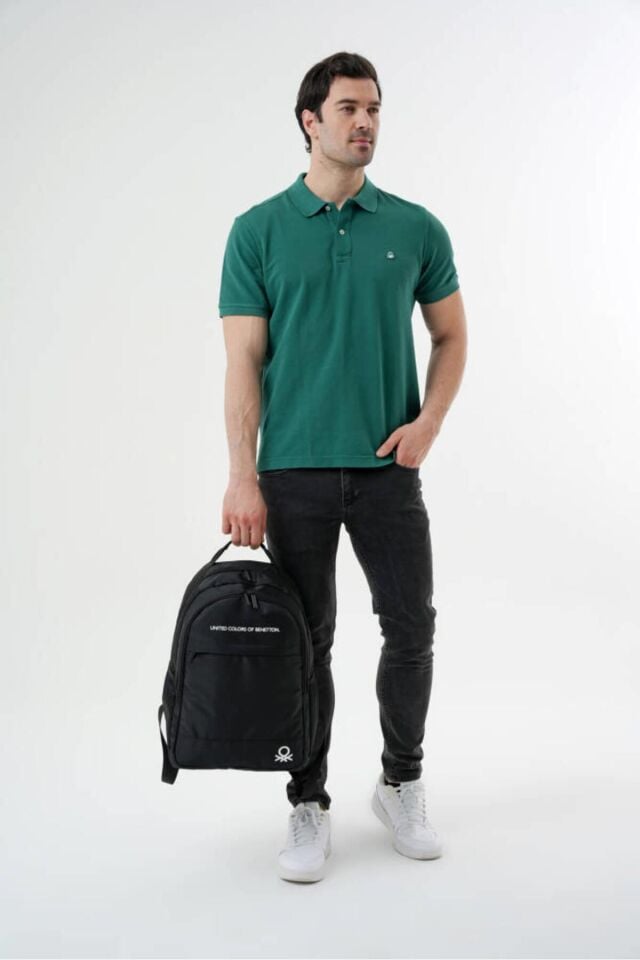 Benetton Sırt Çantası Siyah