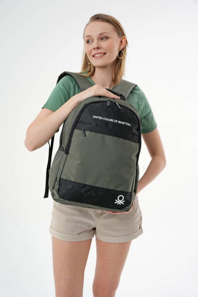 Benetton Backpack Khaki