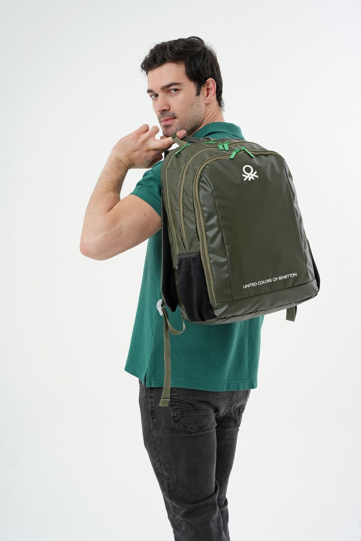 Benetton Sırt Çantası Haki