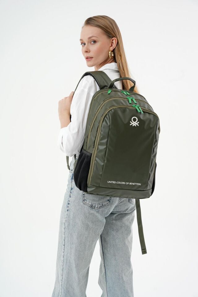 Benetton Backpack Khaki