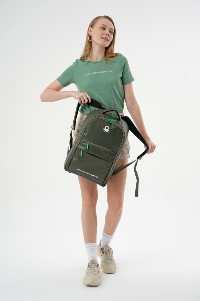 Benetton Backpack Khaki