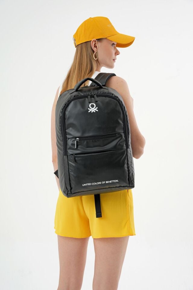 Benetton Sırt Çantası Siyah