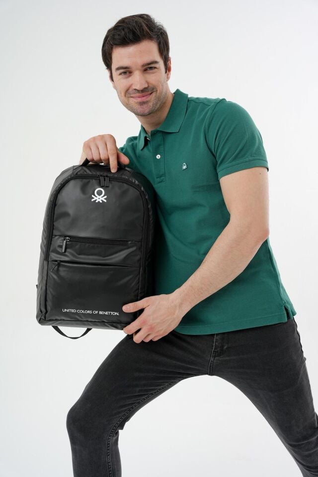 Benetton Sırt Çantası Siyah