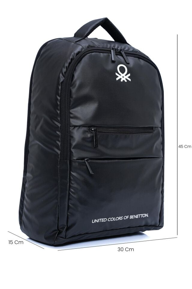 Benetton Sırt Çantası Siyah