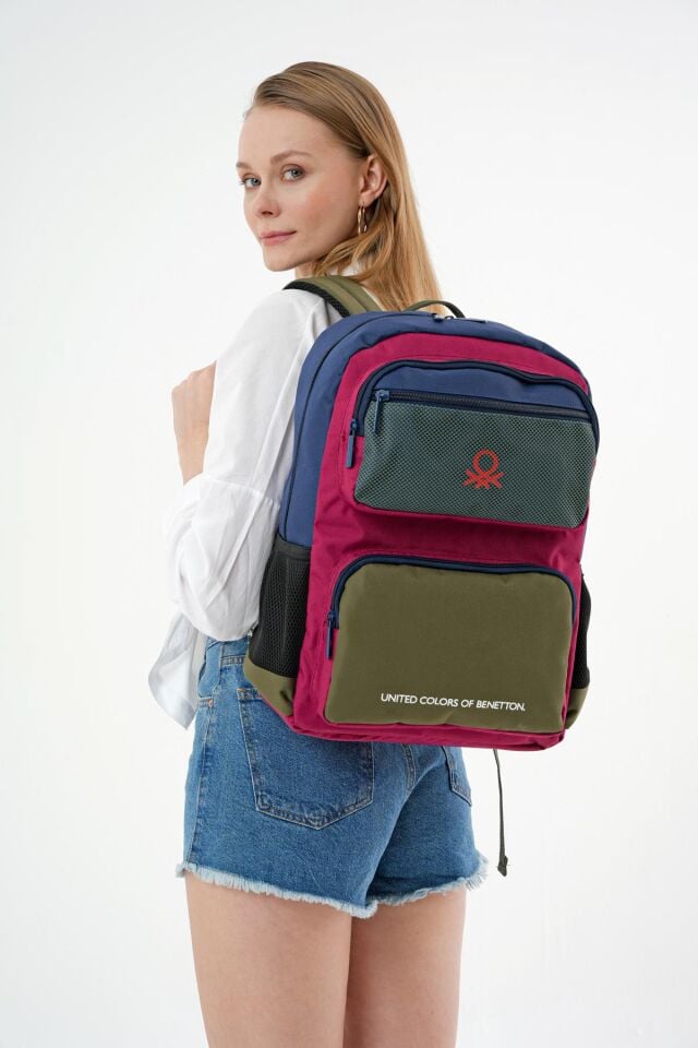 Benetton Sırt Çantası Renkli