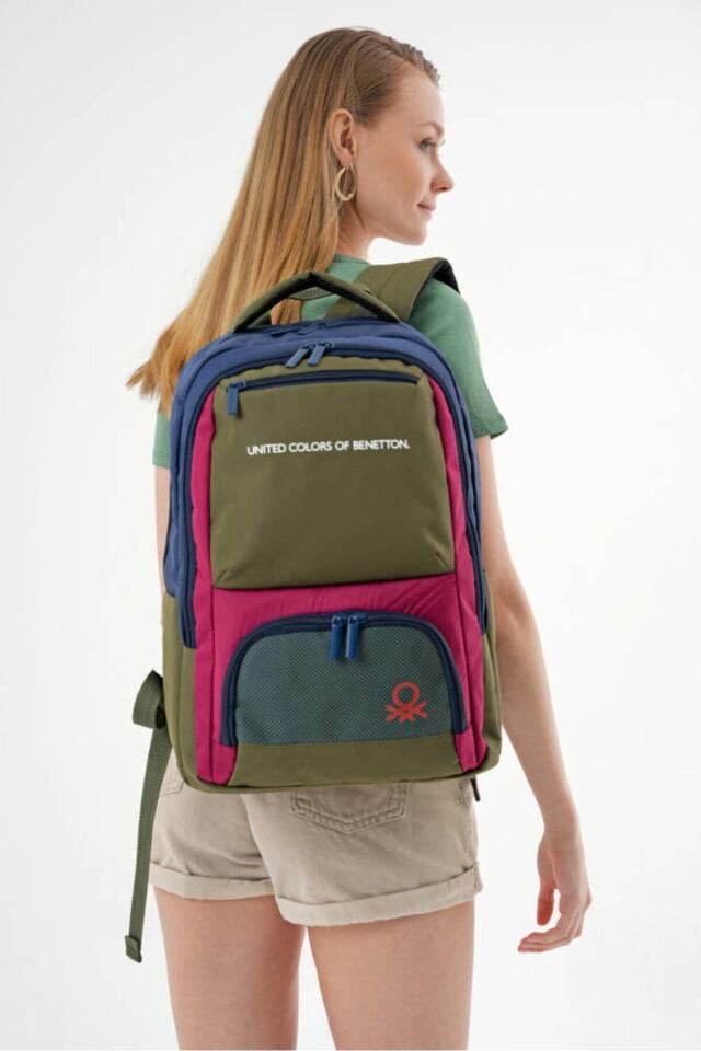 Benetton Sırt Çantası Renkli