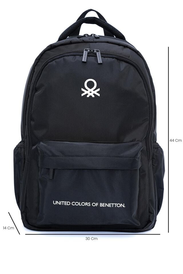 Benetton Sırt Çantası Siyah