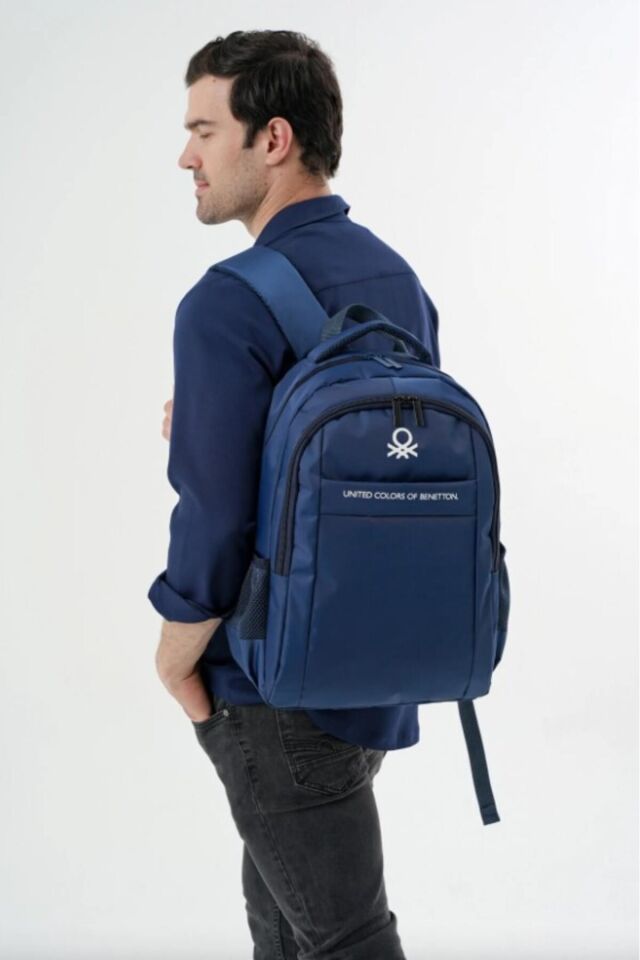 Benetton Backpack Navy Blue