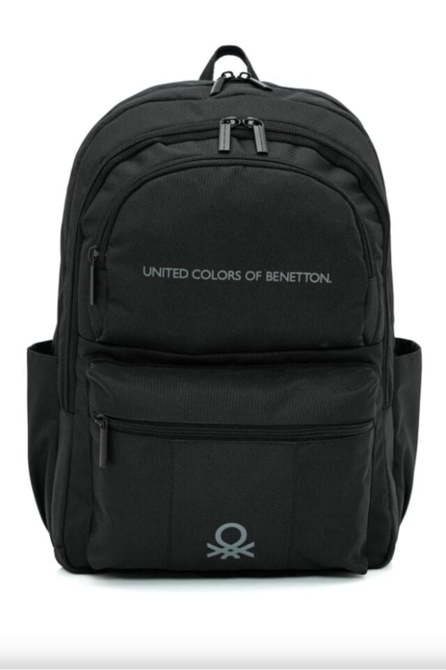 Benetton Sırt Çantası Siyah