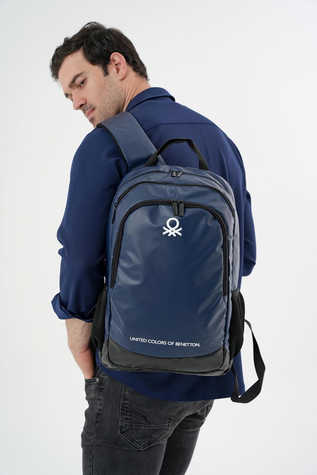 Benetton Sırt Çantası Lacivert