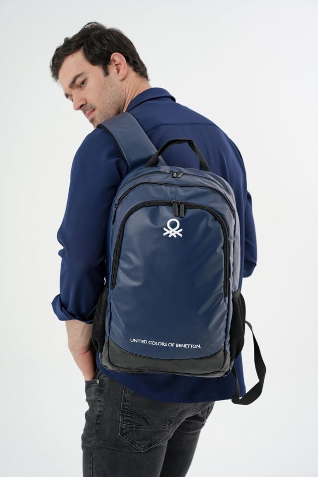 Benetton Backpack Navy Blue