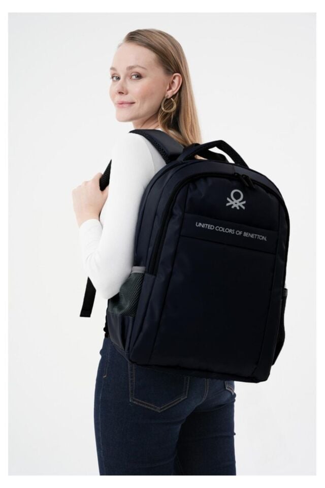 Benetton Sırt Çantası Siyah