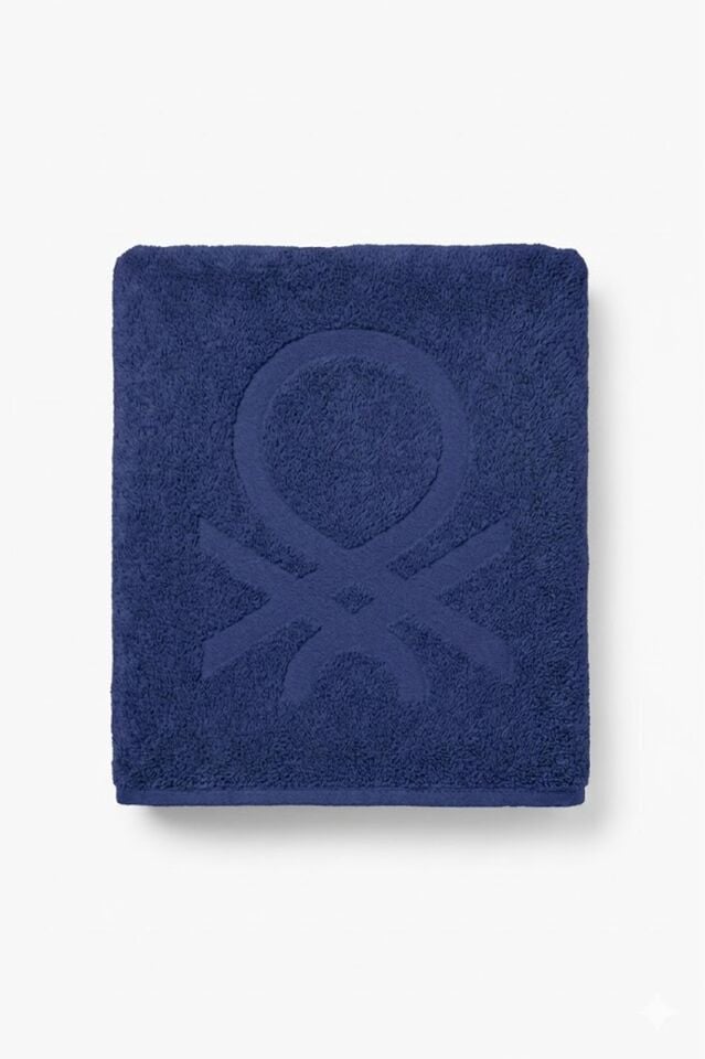 Benetton Bathroom Mat Navy Blue