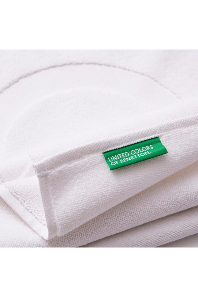 Benetton Bathroom Mat White