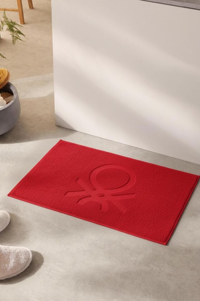 Benetton Banyo Paspas Kırmızı