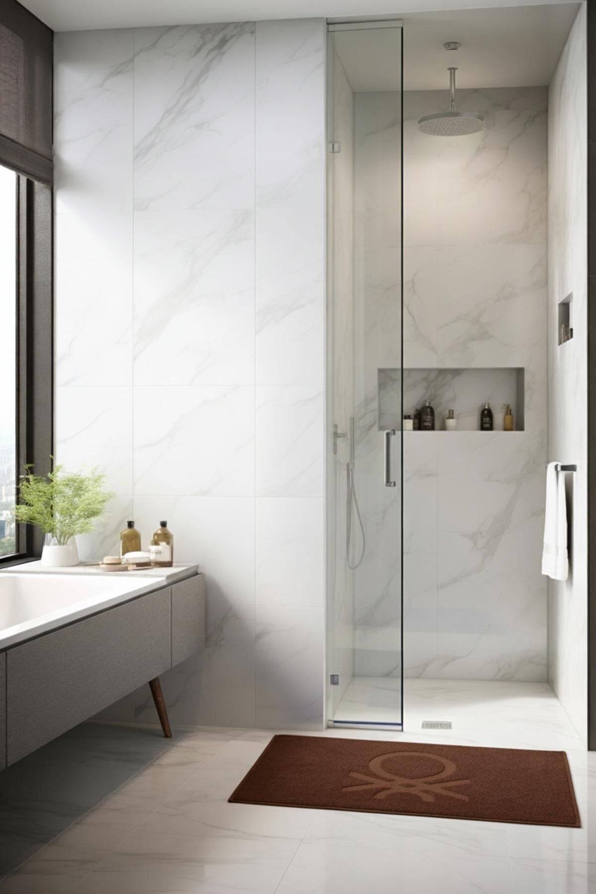 Benetton Banyo Paspas Kahve