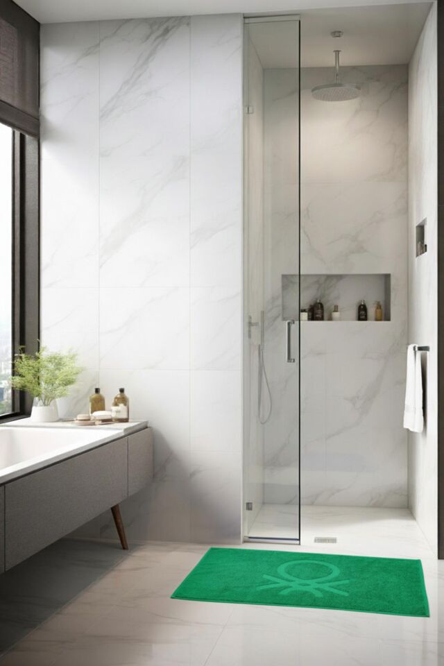 Benetton Banyo Paspas Yeşil