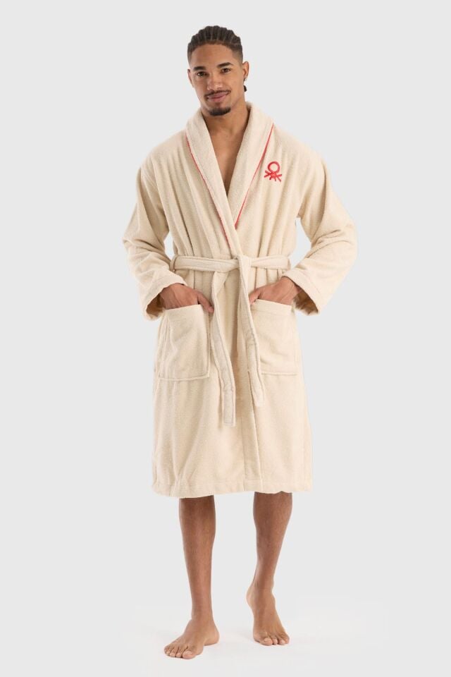 Benetton Bathrobe Beige