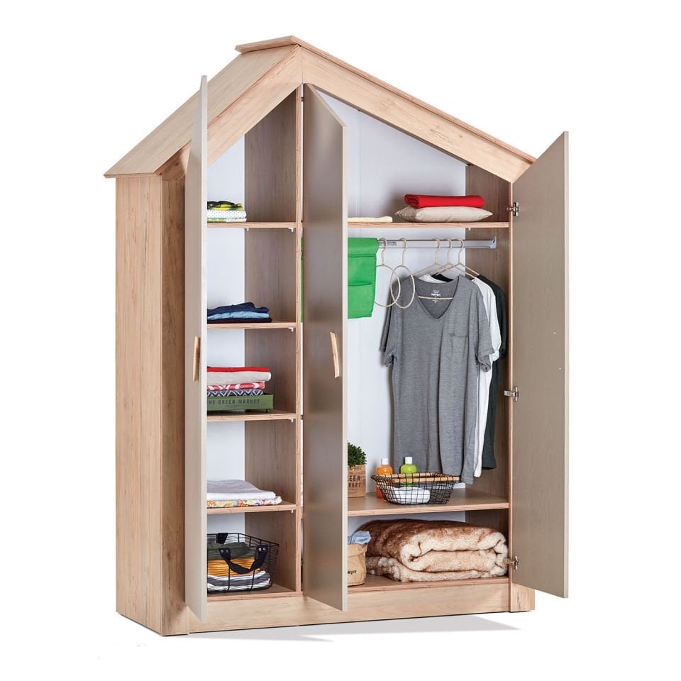 My House 3 Doors Wardrobe