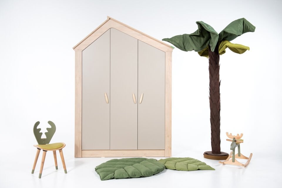 My House 3 Doors Wardrobe