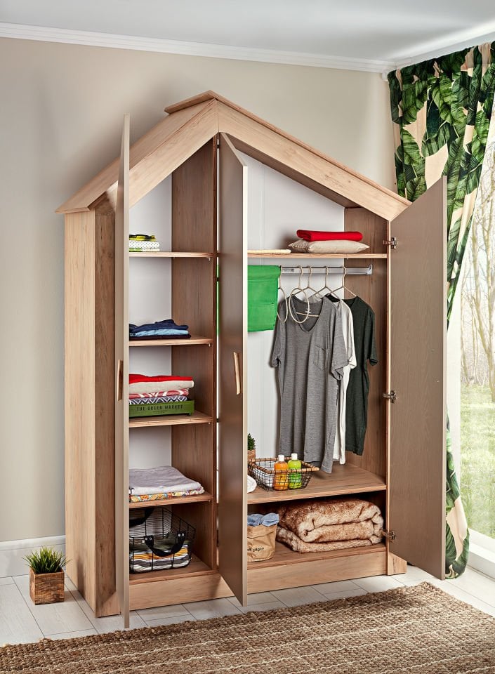 My House 3 Doors Wardrobe