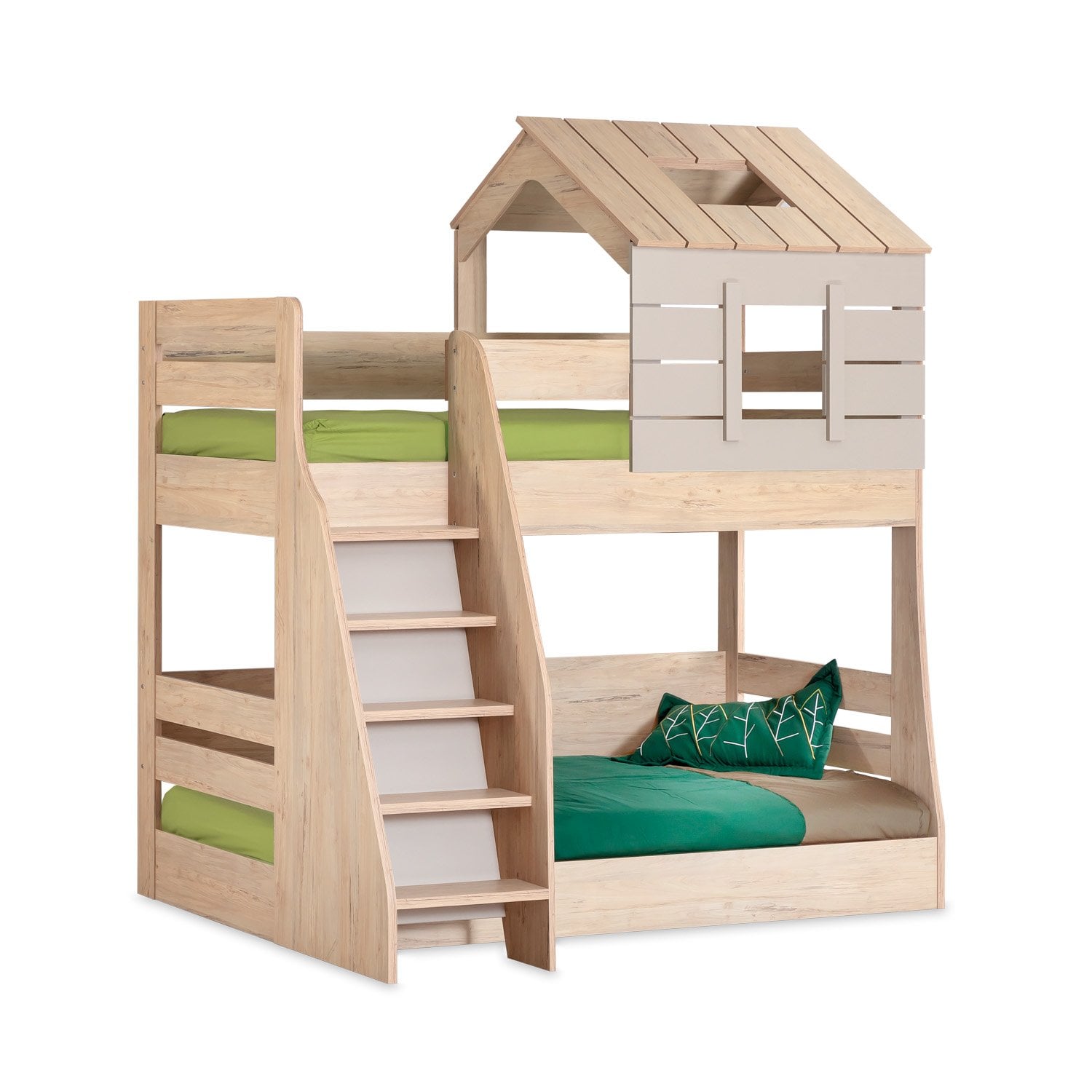 My House Ranza – ev biçimli ahşap çocuk ranzası