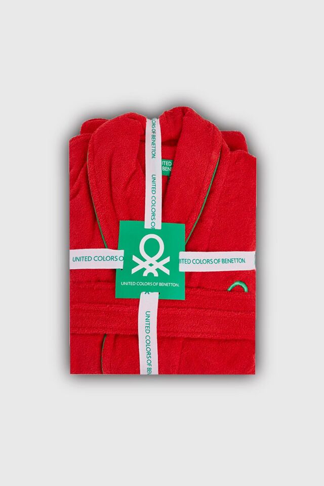 Benetton Bornoz Kırmızı