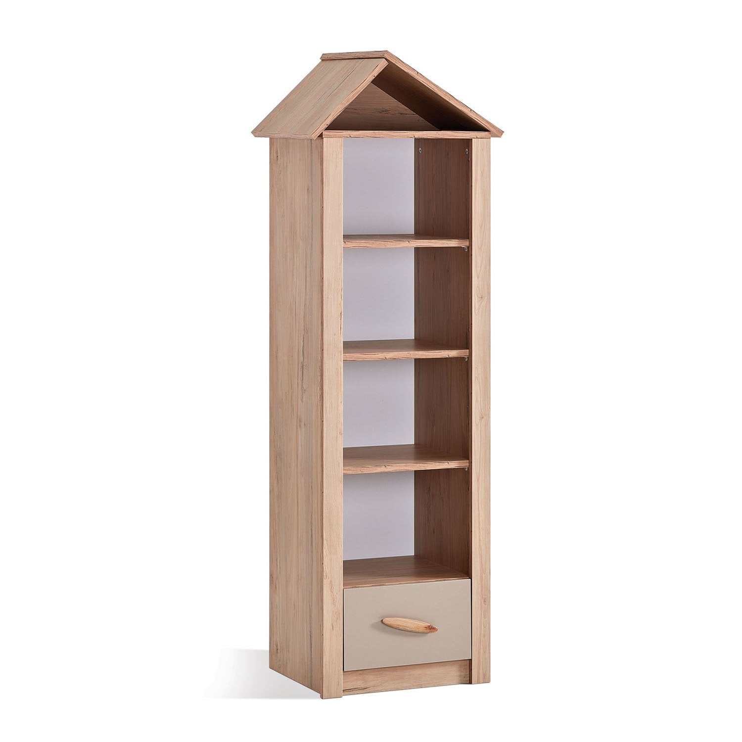 My House Kitaplık – ev biçimli ahşap çocuk kitaplığı