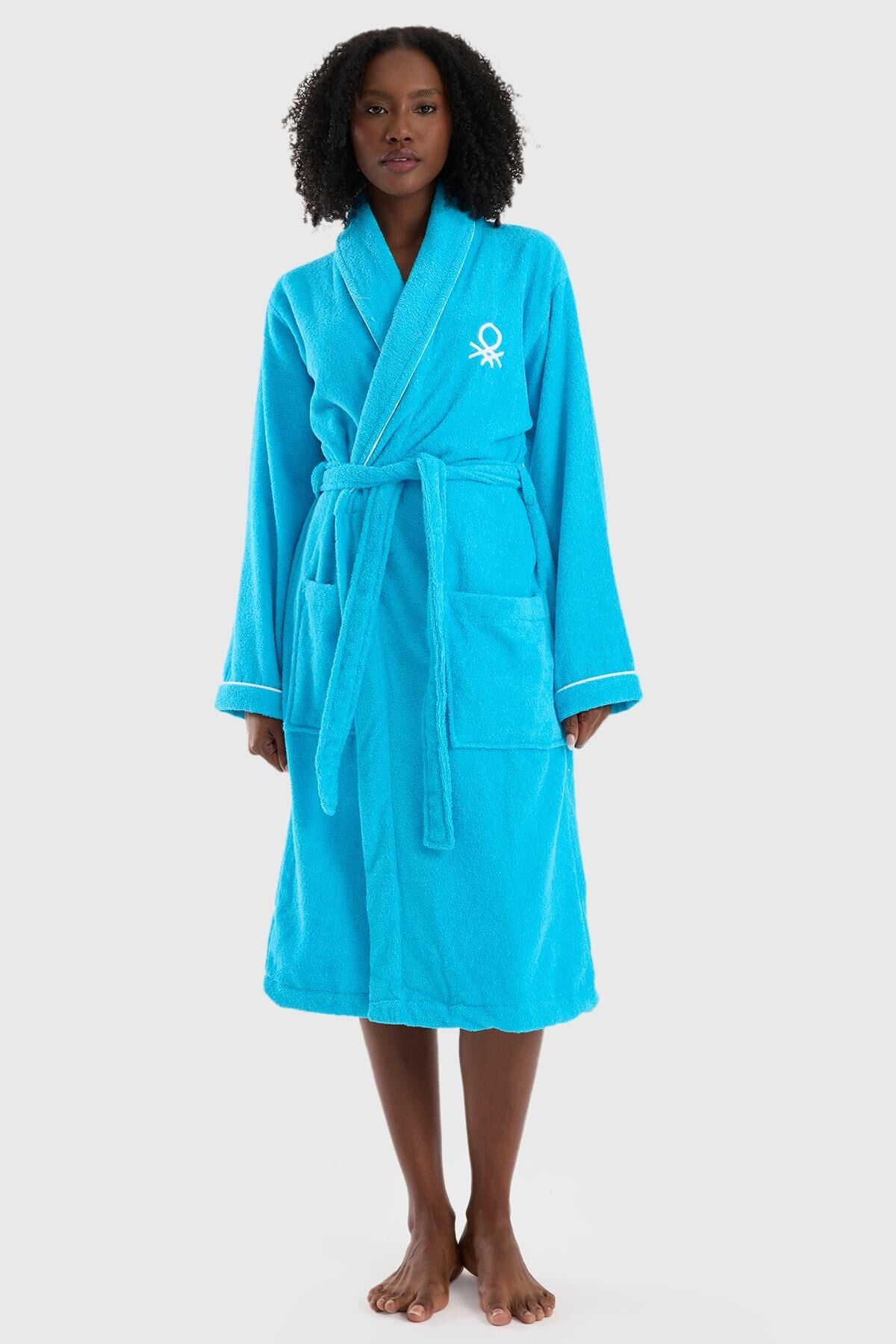 Benetton Bornoz Turkuaz