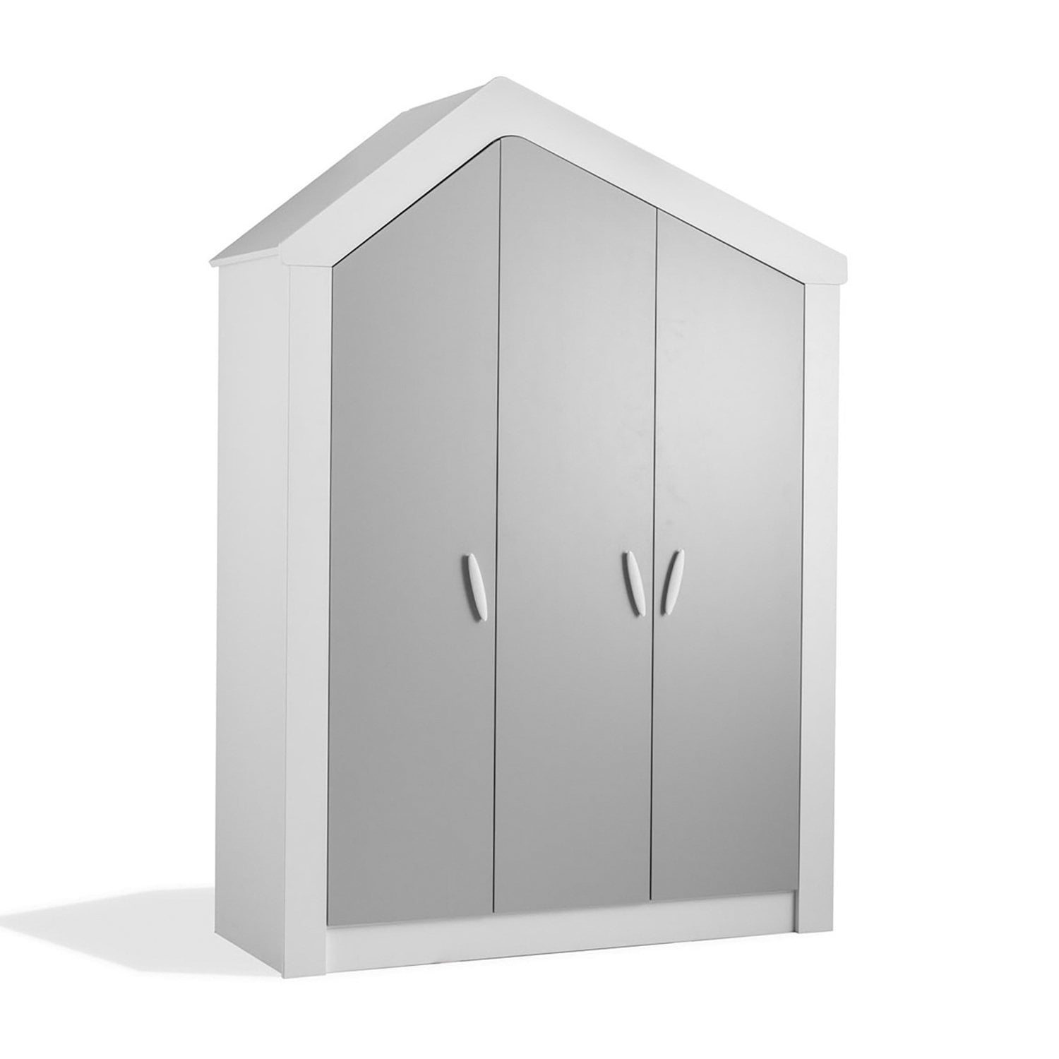 White House 3 Doors Wardrobe