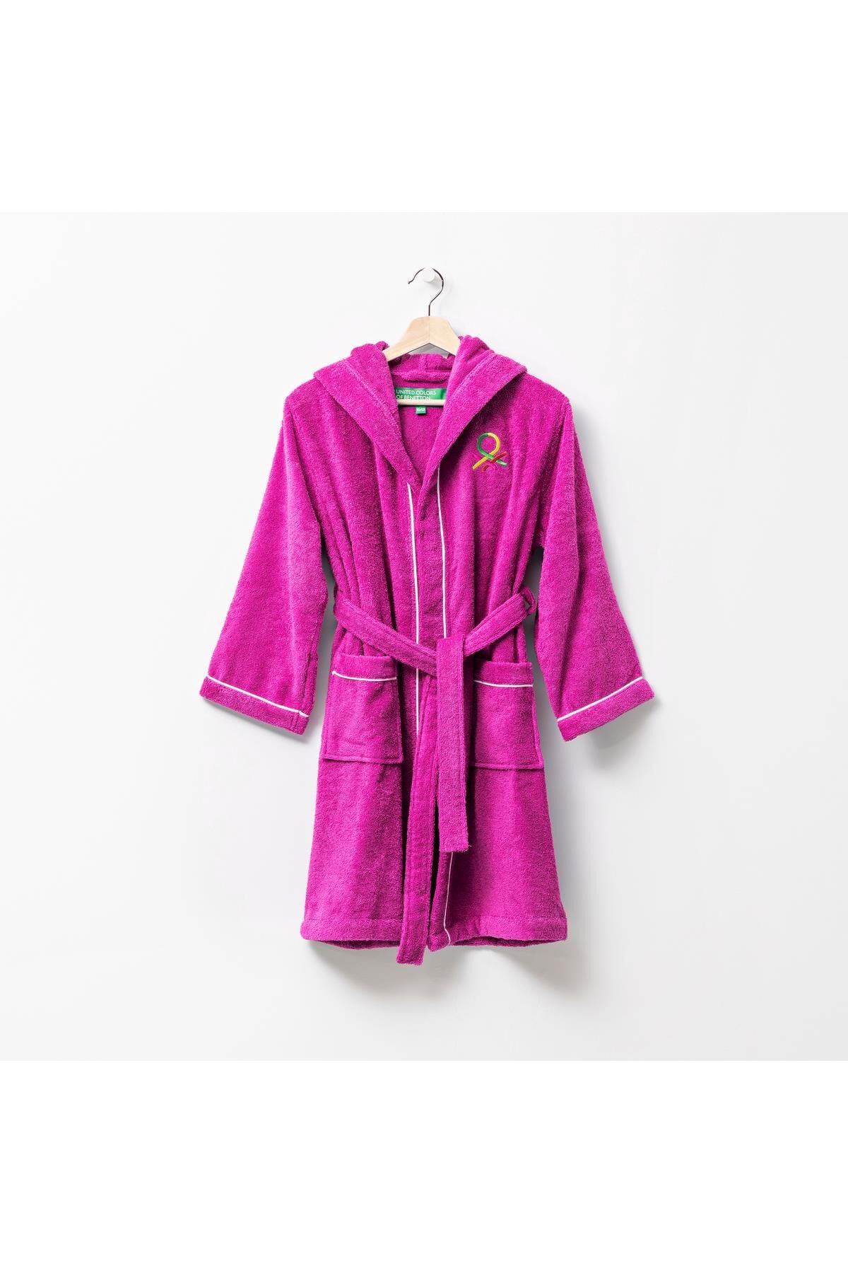 Benetton Kids' Bathrobe Pink