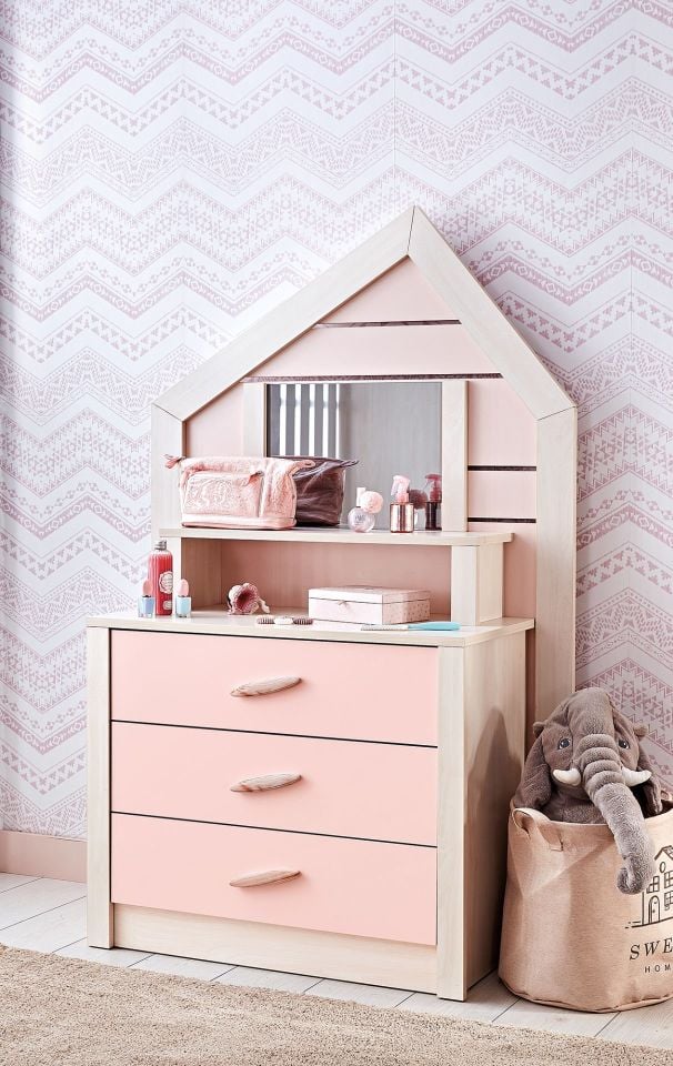 Pink House Dresser