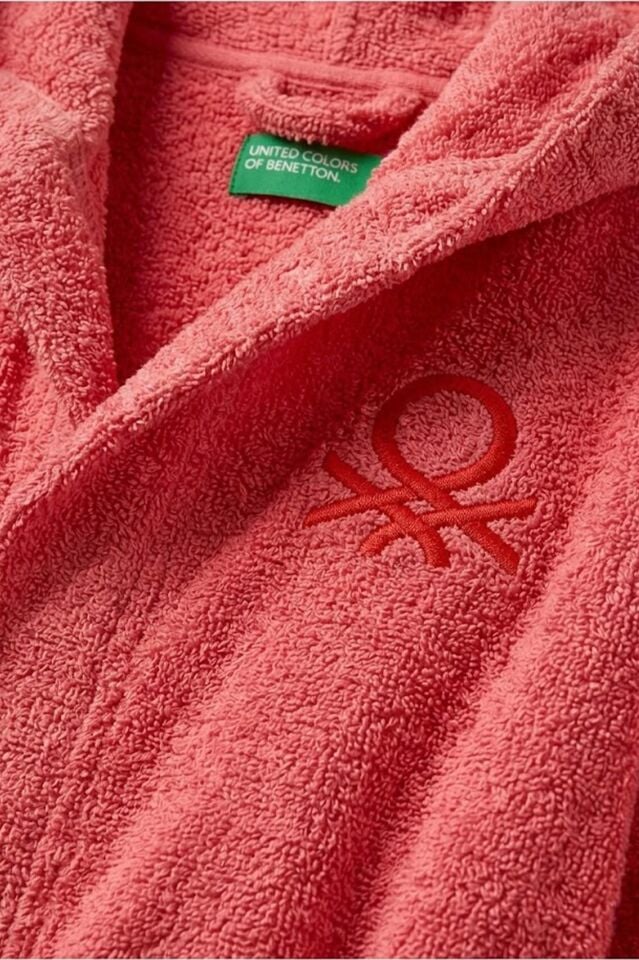 Benetton Çocuk Bornoz Pembe