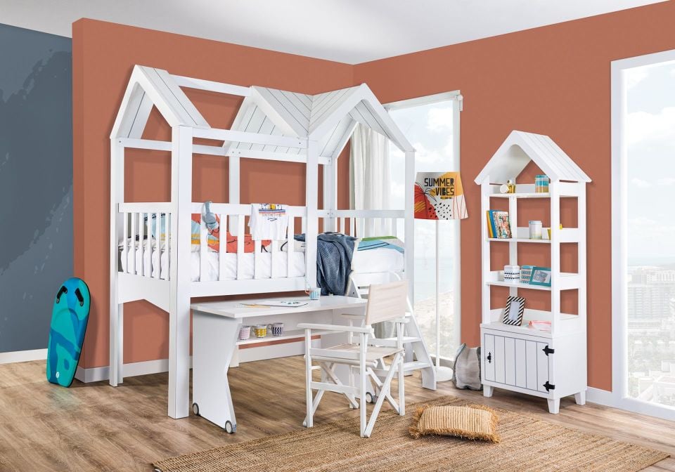 Miami Wheeled Study Desk