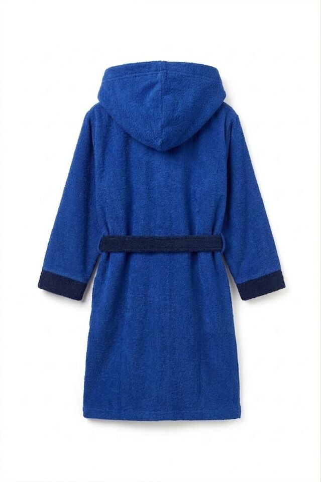 Benetton Çocuk Bornoz Mavi