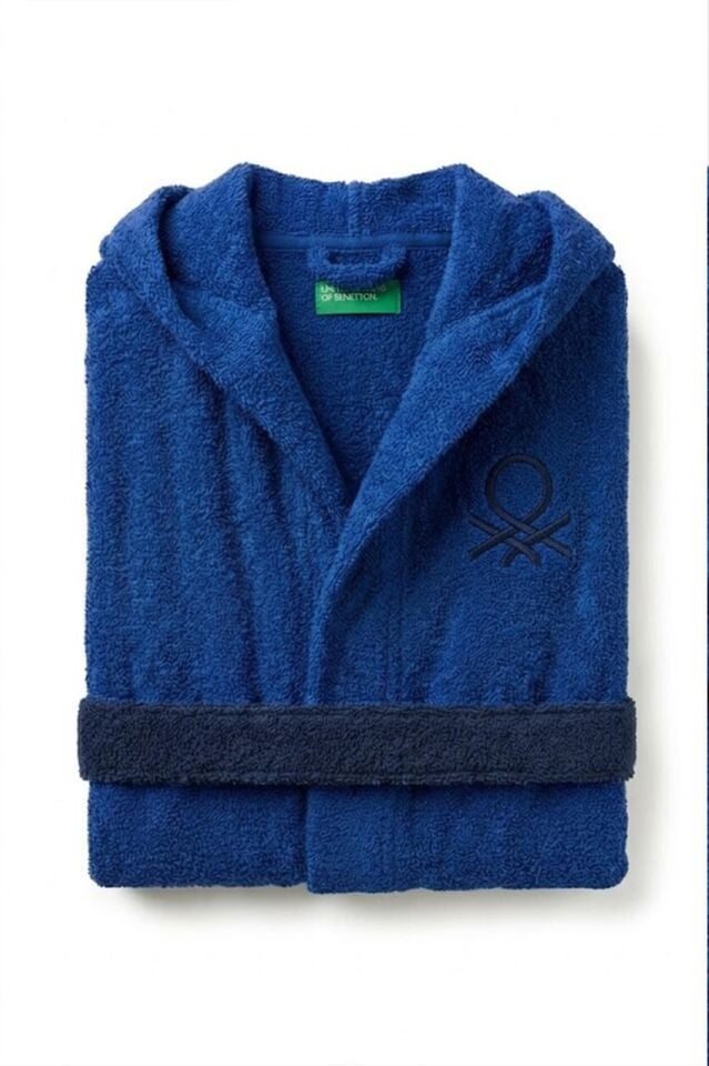 Benetton Çocuk Bornoz Mavi