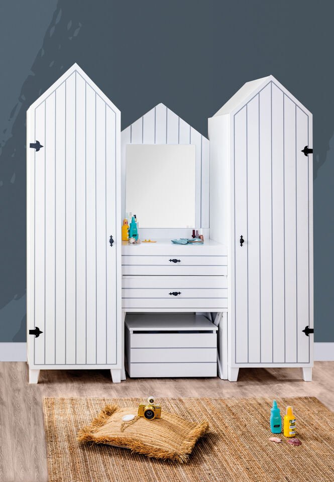 Miami Dresser with 2 Drawers