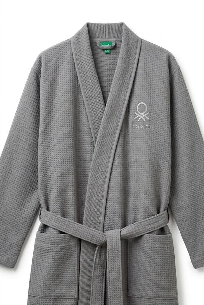 Benetton Bornoz Koyu Gri