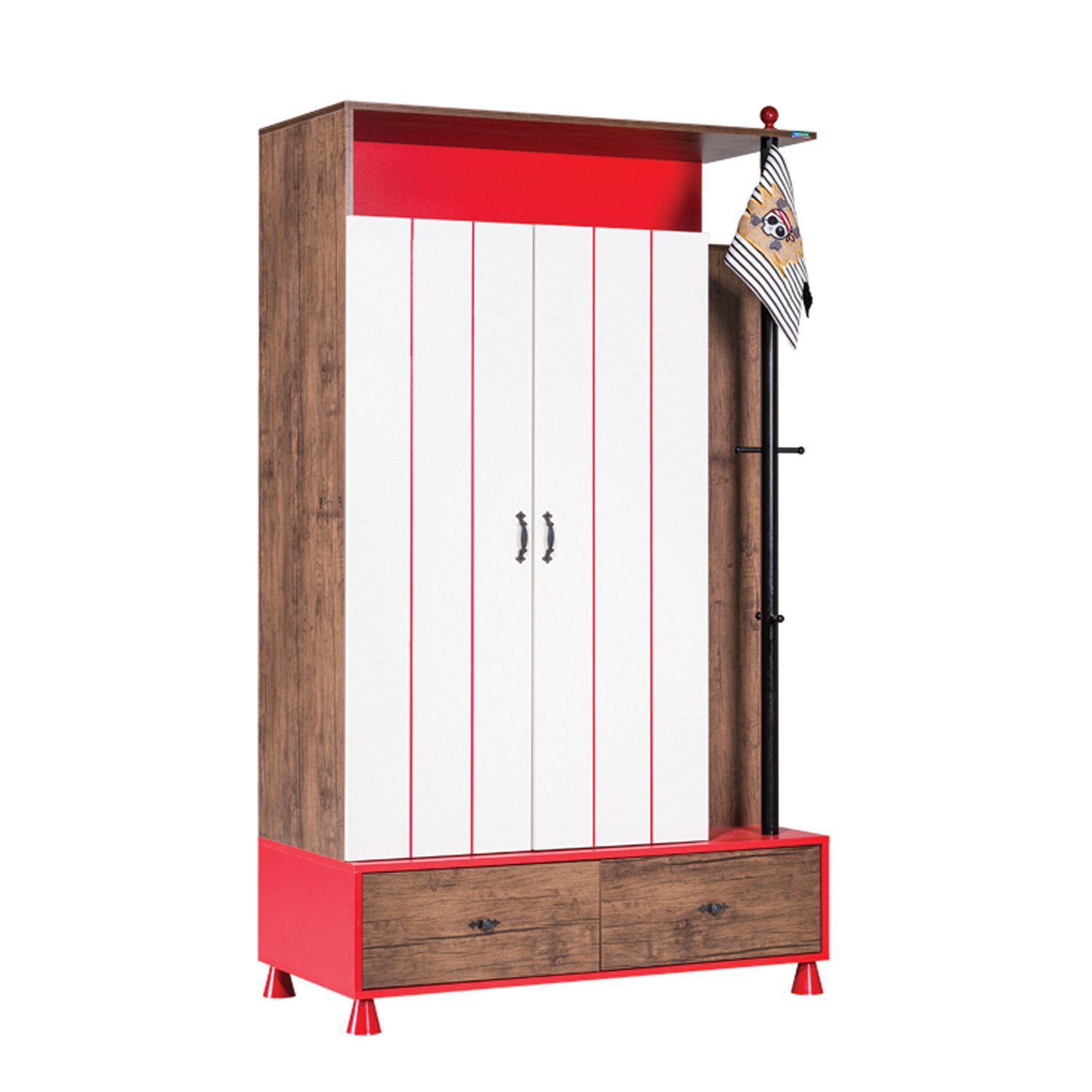 Pirate Jack Cornered Wardrobe