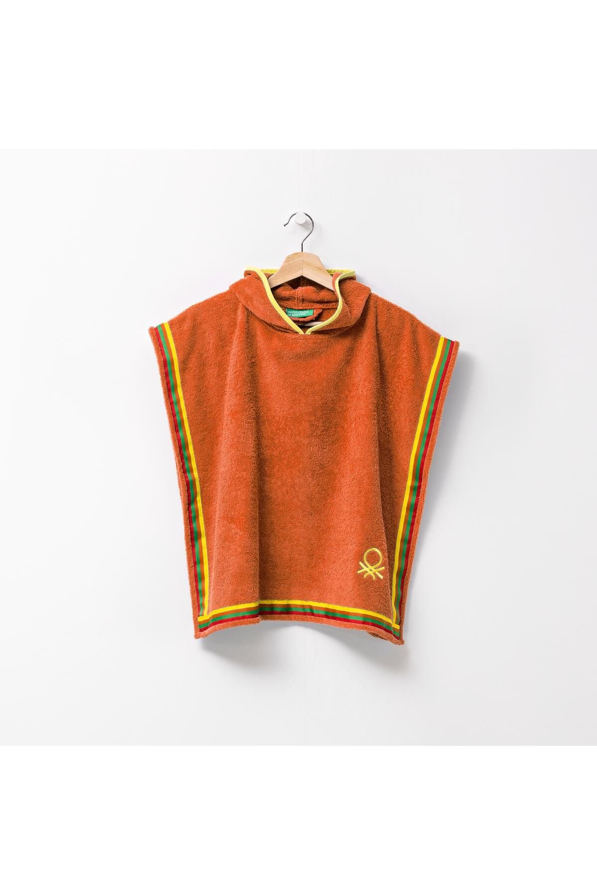 Benetton Kids' Poncho Towel Orange