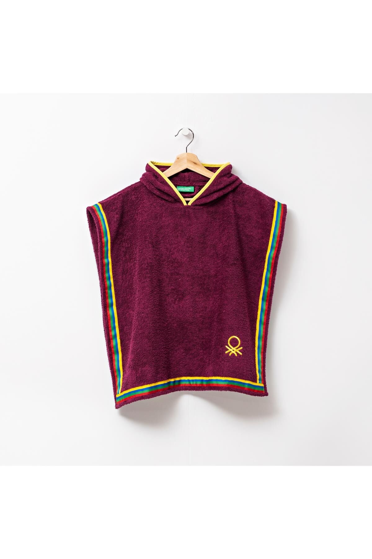 Benetton Çocuk Panço Havlu Mor
