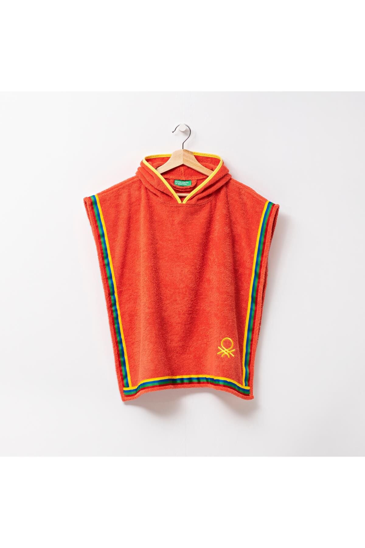 Benetton Çocuk Panço Havlu Kırmızı
