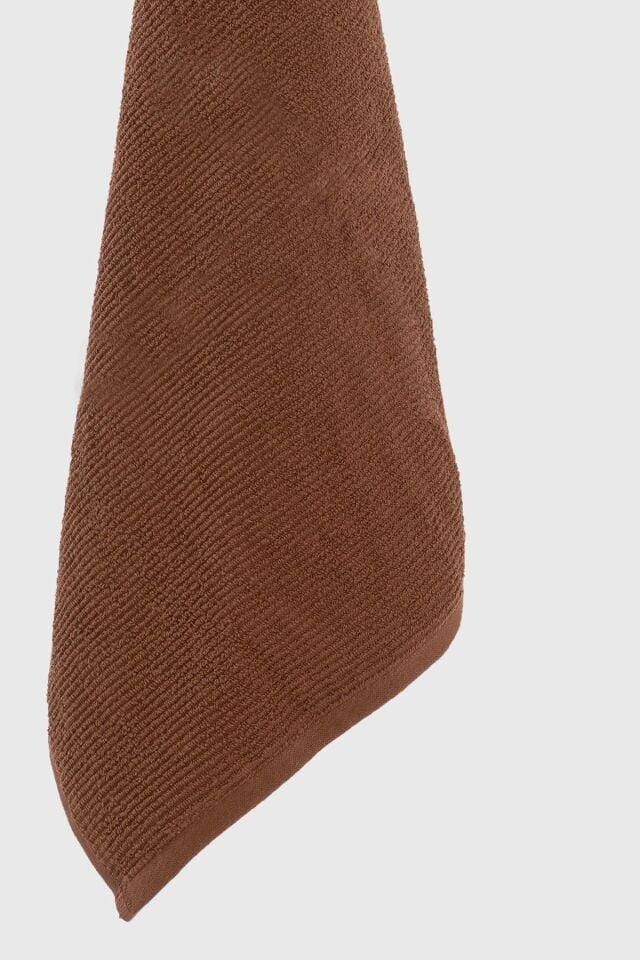 Benetton Havlu Set 3'lü Kahve