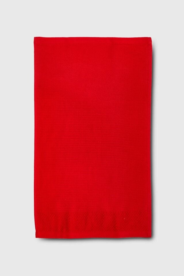 Benetton Havlu Set 3'lü Kırmızı