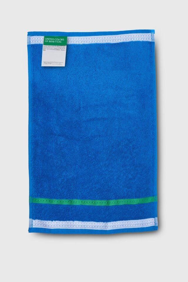 Benetton Havlu Set 3'lü Mavi