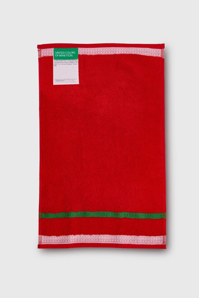 Benetton Havlu Set 3'lü Kırmızı