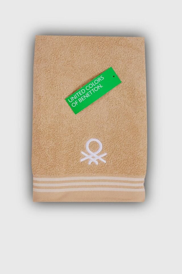 Benetton Havlu Set 3'lü Bej